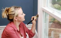 Как очистить окно от краски